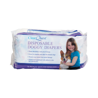 Clear Quest Disposable Doggy Diapers