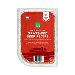 Open Farm Gently Cooked Frozen Beef Dog Food