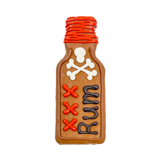 Bottle of Rum Horse Cookie