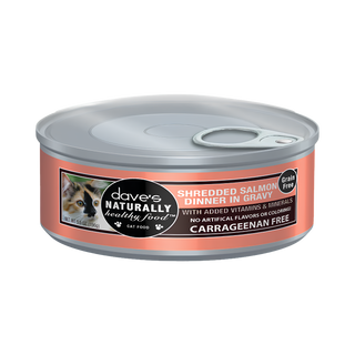 Dave's Grain Free Shredded Salmon Wet Cat Food