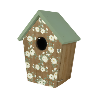 Decorative Bluebird House Verdant Petals