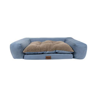 Carolina Pet Rectangle Pet Couch Blue