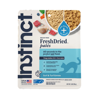 Instinct Fresh Dried Pate Freeze Dried Cat Food