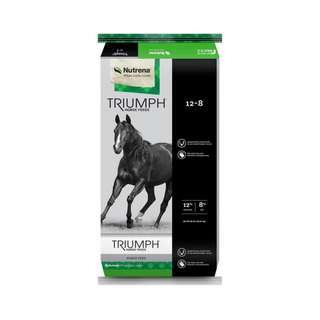 Nutrena Triumph 12:8 Pelleted Horse Feed - Pittsboro Feed