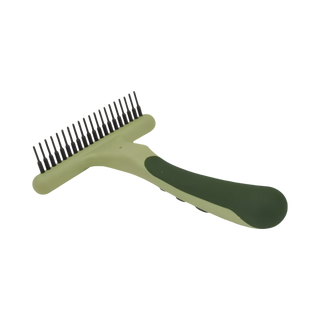 Coastal Safari Dog Single Row Undercoat Rake Green Medium / Large