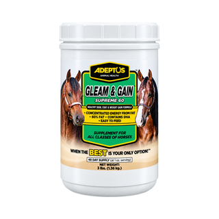 Gleam & Gain Supreme 60 Coat & Weight Gain Formula