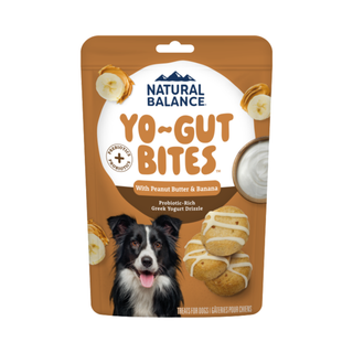 Natural Balance Yo-Gut Bites with Peanut Butter & Banana Dog Treat