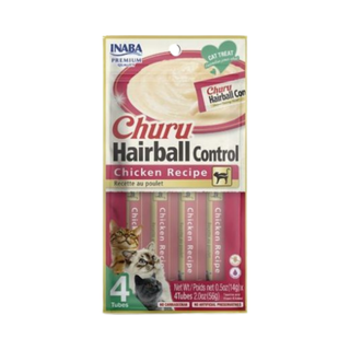 Inaba Cat Churu Purees Hairball Control