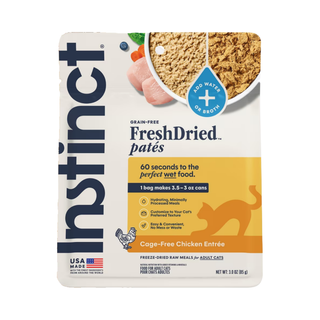 Instinct Fresh Dried Pate Freeze Dried Cat Food