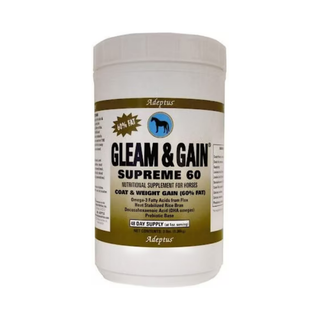 Gleam & Gain Supreme 60 Coat & Weight Gain Formula