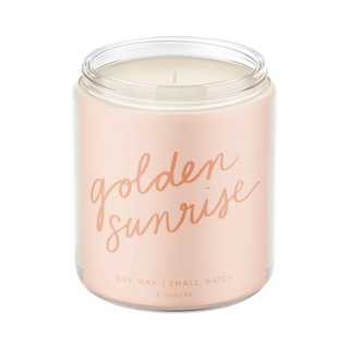 Golden Sunrise Candle