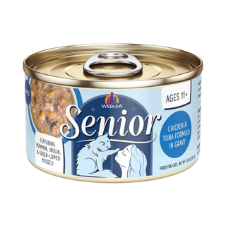 Weruva Senior Chicken Tuna Gravy Wet Cat Food