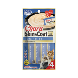Inaba Churu Purees Skin & Coat Cat Treat