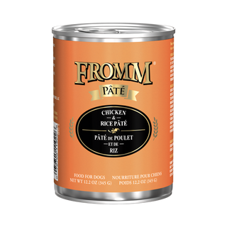 Fromm Chicken and Rice Pate Wet Dog Food