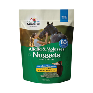 Manna Pro Alfalfa Bite-Size Nuggets Horse Treats