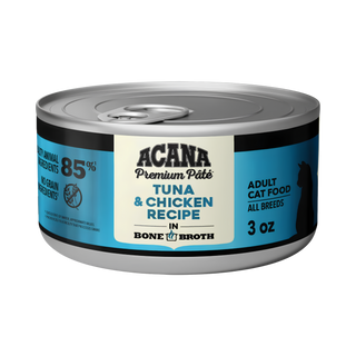 Acana Premium Pâté Tuna & Chicken In Bone Broth Wet Cat Food