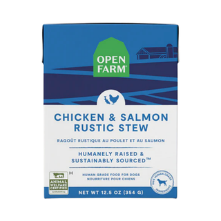 Open Farm Certified Humane Chicken & Salmon Rustic Stew Wet Dog Food