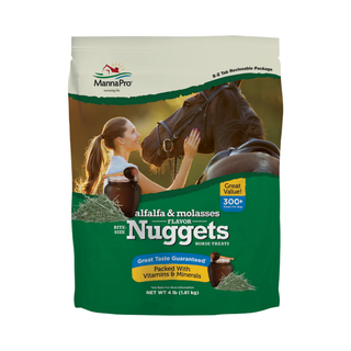 Manna Pro Alfalfa Bite-Size Nuggets Horse Treats
