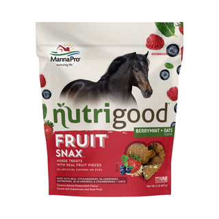 Manna Pro Nutrigood FruitSnax Berry Mint Horse Treats