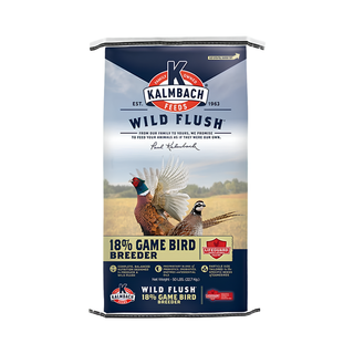 Kalmbach Feeds Wild Flush 18% Grower Gamebird Crumbles Feed