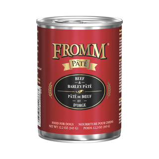 Fromm Beef & Barley Pate Wet Dog Food