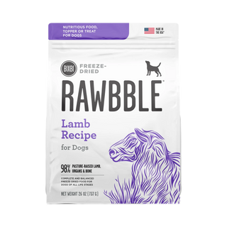 Bixbi Rawbble Lamb Freeze Dried Dog Food