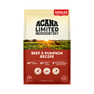 Acana Limited Ingredient Beef & Pumpkin Dry Dog Food