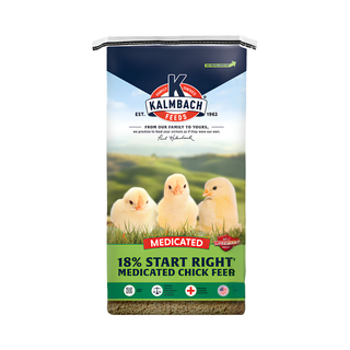 Kalmbach Feeds 18% Start Right Medicated Chick Feed