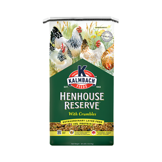 Kalmbach Feeds Henhouse Reserve with Crumbles Chicken Feed