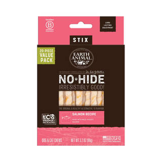 Earth Animal Dog Treat No Hide Stix 20 Pack