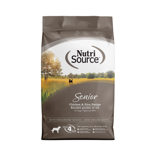 Nutrisource Senior Chicken & Rice Dry Dog Food