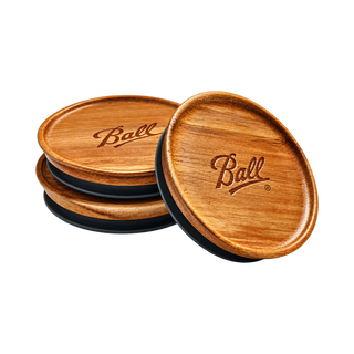 Ball Wooden Lids