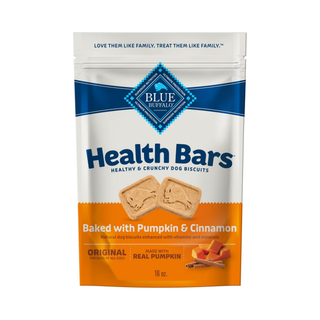Blue Health Bar Baked Dog Treat