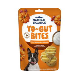 Natural Balance Yo-Gut Bites with Pumpkin & Cranberries Dog Treat