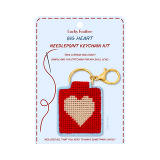 Needlepoint Keychain Kit