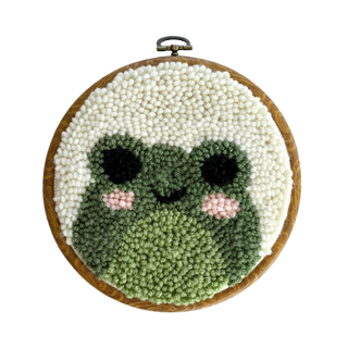 Frog Punch Needle Kit