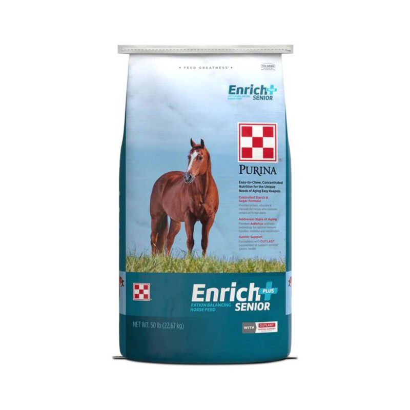 Purina Enrich Plus Senior Ration Balancing Horse Feed