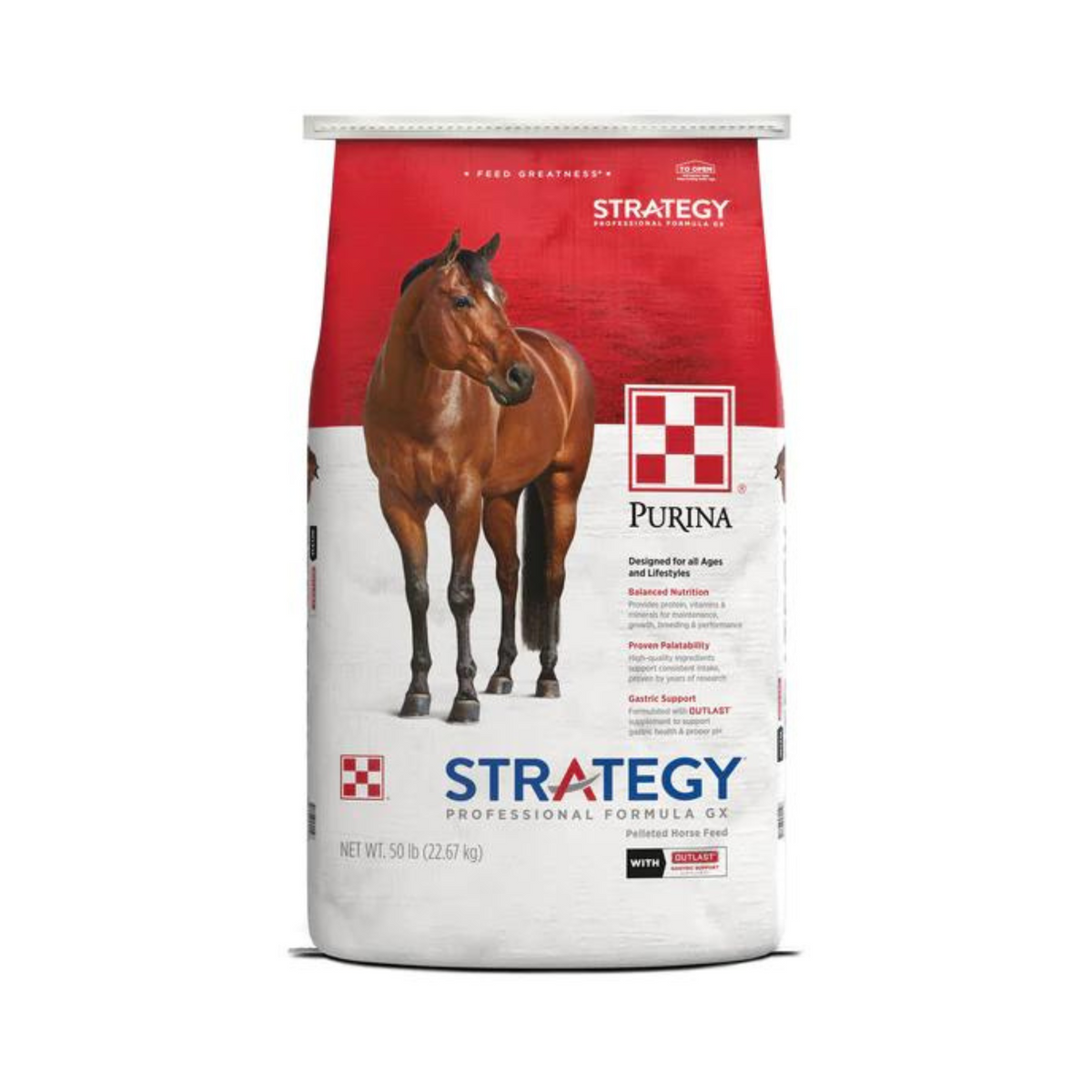 Strategy Feed Purina Strategy Professional Formula GX Horse Feed – Pittsboro Feed