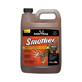 Antler King Smother Black Strap Molasses Deer Attractant