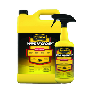 Pyranha Wipe n' Spray Fly Spray