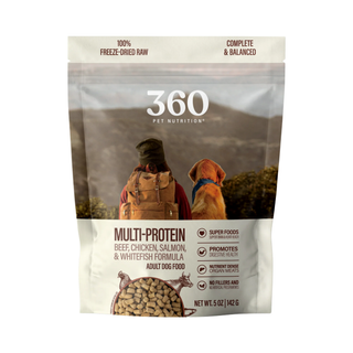 360 Freeze-Dried Multi Protein Dog Food