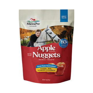 Manna Pro Apple Bite-Size Nuggets Horse Treats