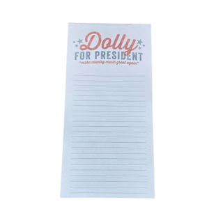 Dolly For President Notepad