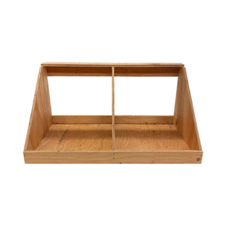 Double Wooden Chicken Nesting Box