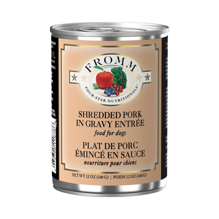 Fromm 4 Star Shredded Pork In Gravy Wet Dog Food