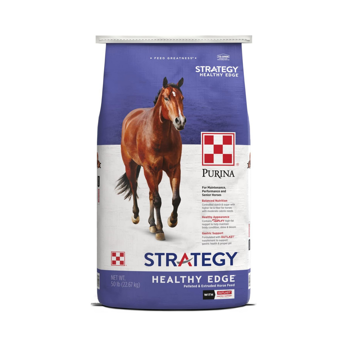 Strategy Equine Purina Strategy Healthy Edge Horse Feed – Pittsboro Feed