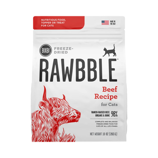 Bixbi Rawbble Freeze Dried Beef Cat Food