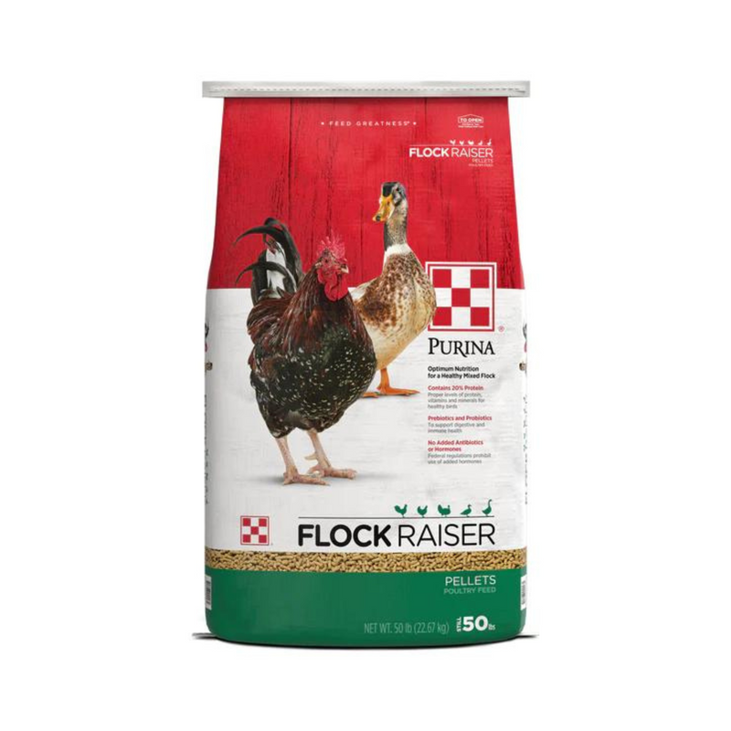 Purina Flock Raiser Pellets Chicken Feed