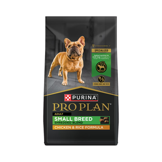 Pro Plan Shredded Chicken & Rice Adult Small Breed Dry Dog Food
