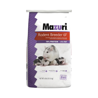 Mazuri Rodent Breeder 6F 5M30